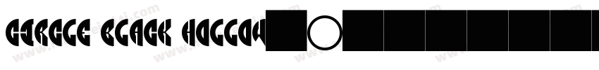Circle Black Hollow(1)字体转换